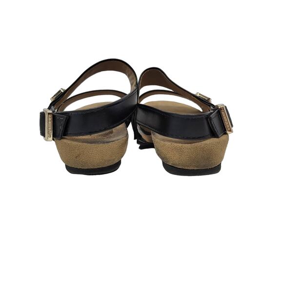 Giani Bernini Faux Leather Open Toe Slip-on Ramonaa Slingback Slide Sandal 7.5 M - Picture 3 of 7